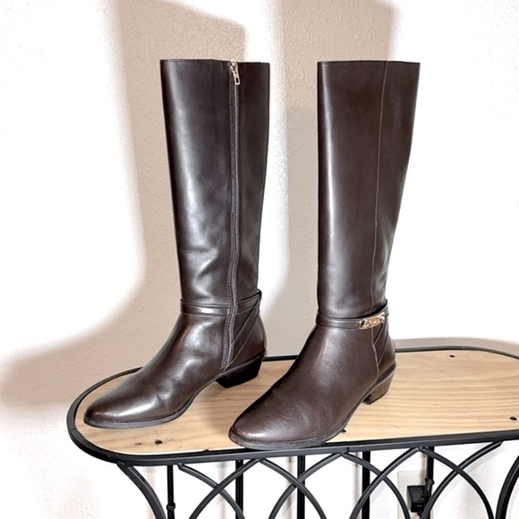 Coach Shoes - Coach Caroline semi matte calf size 11 boots